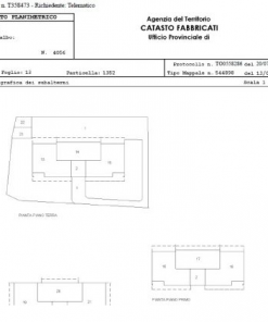 elaborato planimetrico - mappa edificio